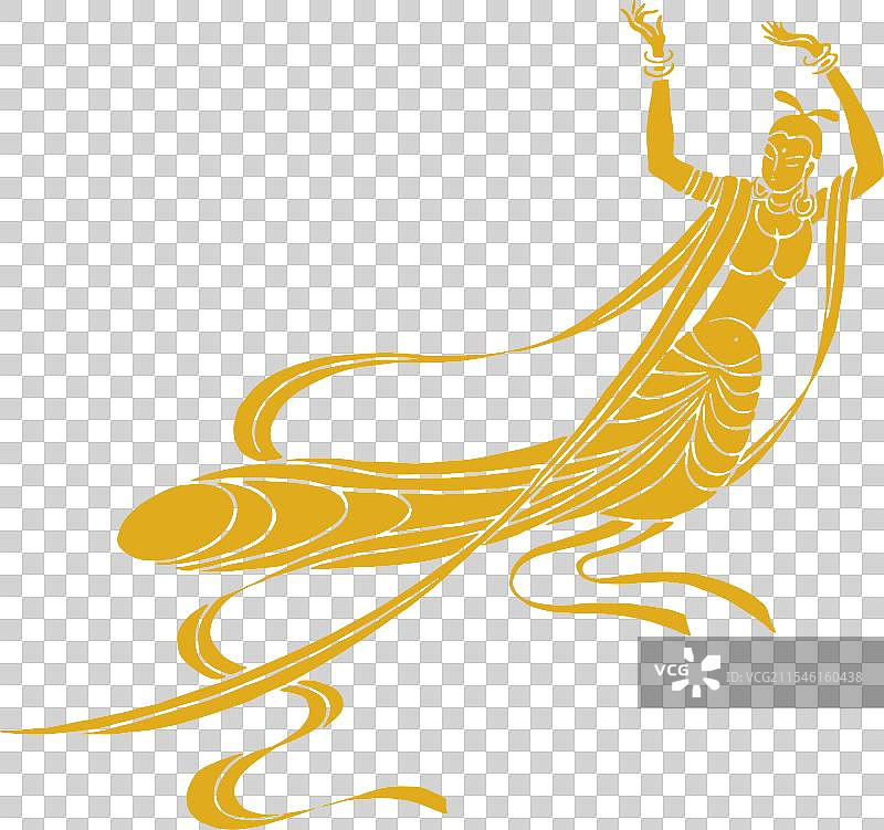 飞天，女神，敦煌，人物，艺术图片素材
