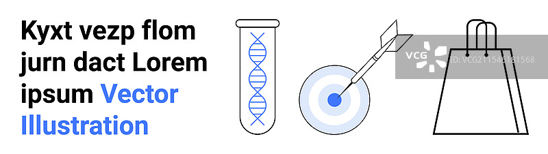 基因研究目标的实现与购物图片素材