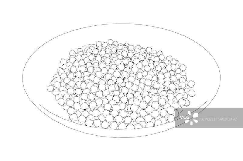 一堆香料：黑胡椒、豌豆和芝麻种子图片素材