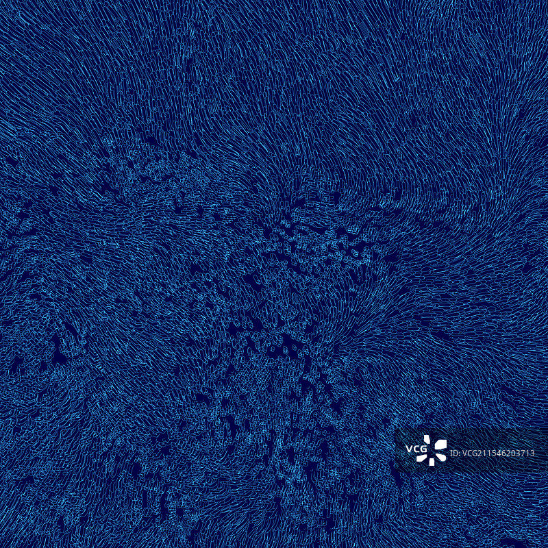 蓝色轮廓地毯的俯视图图片素材