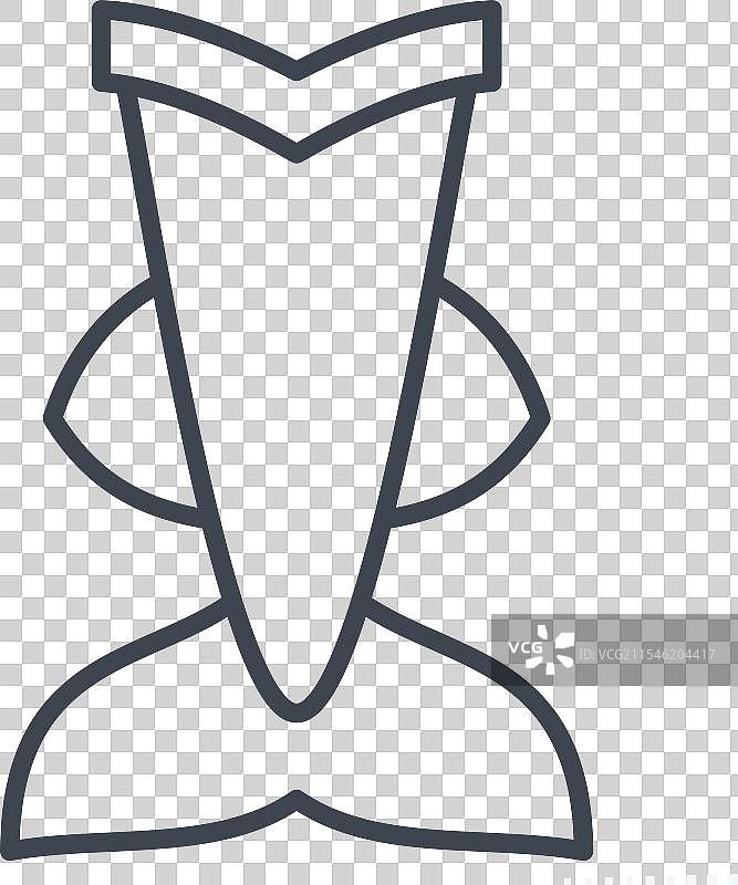 与潜水相关的美人鱼图标和潜水符号图片素材