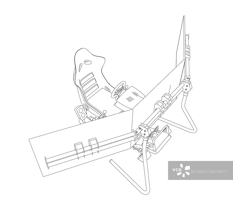 电脑游戏的电子轮技术图片素材