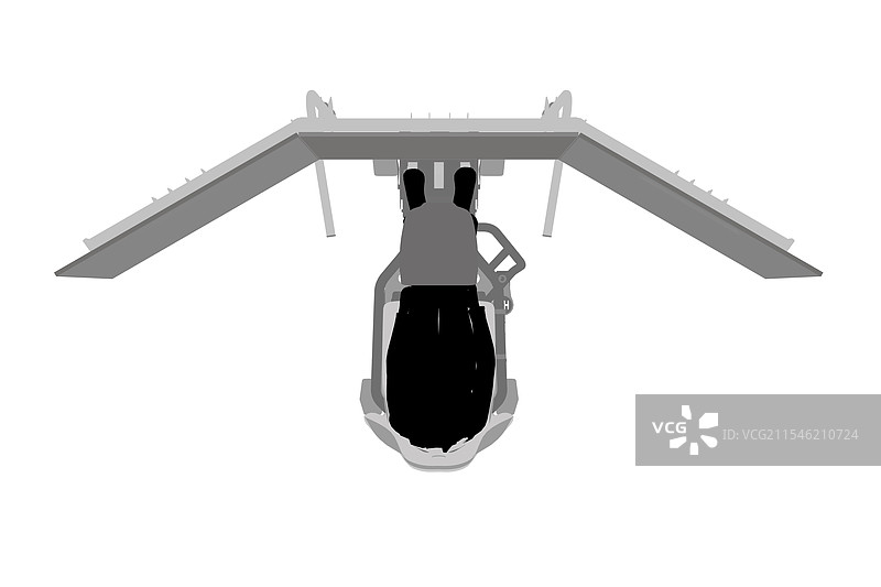 坐在真实场景中的女孩剪影图片素材