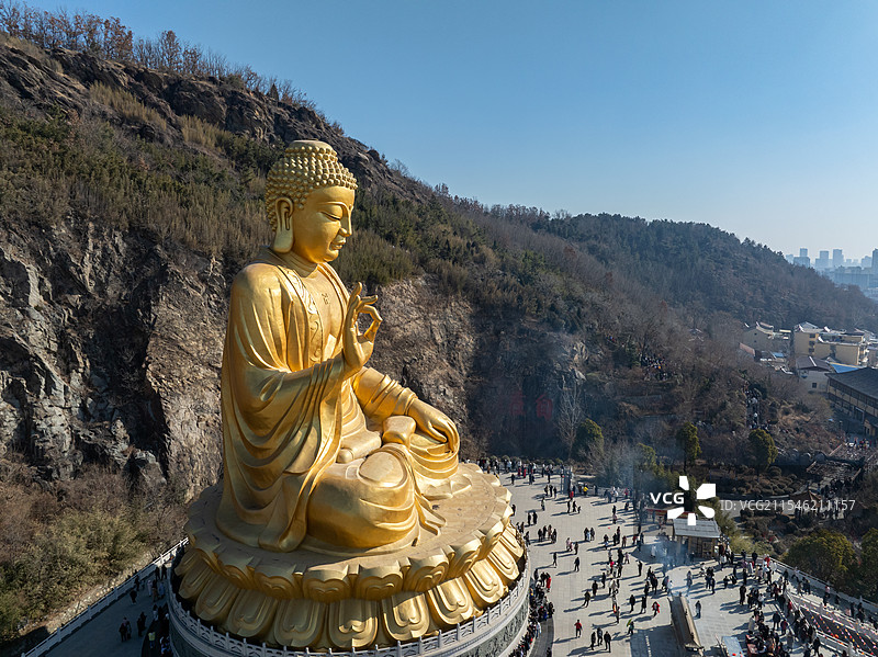 著名寺院江苏省连云港市灌云县石佛寺大佛寺风光图片素材