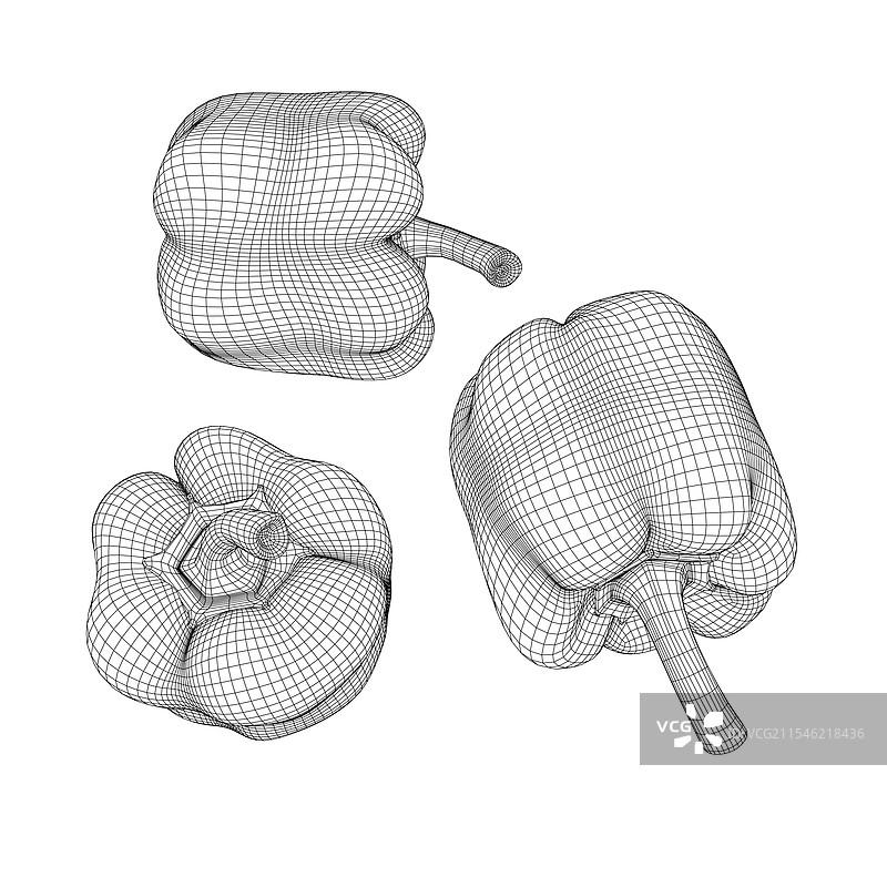 黑白胡椒图标模板标志集图片素材