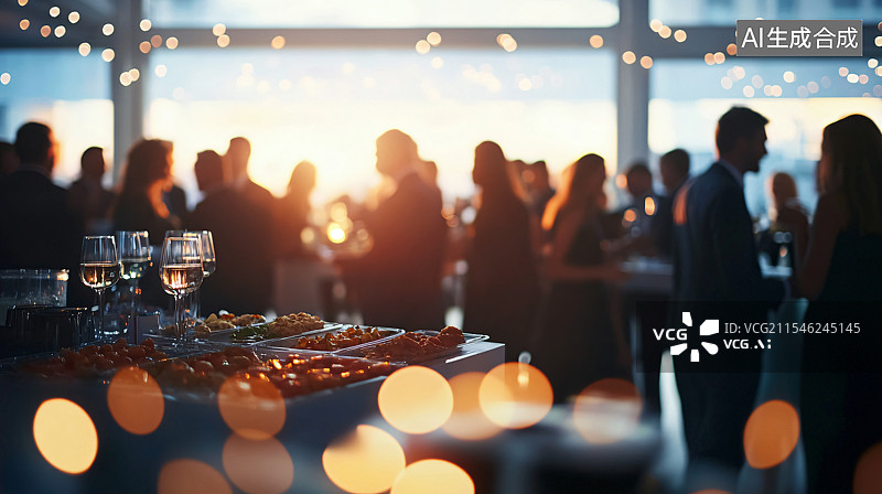 【AI数字艺术】家庭聚会时桌上的美味食物特写，展示了多种家常菜肴，突出家庭庆祝活动的温馨与团聚。图像捕捉到家庭、舒适图片素材