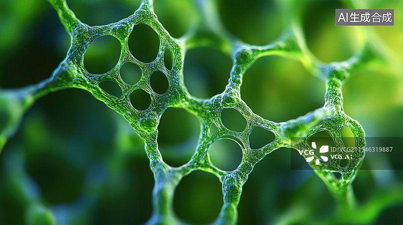 【AI数字艺术】植物干细胞、植物细胞图片素材