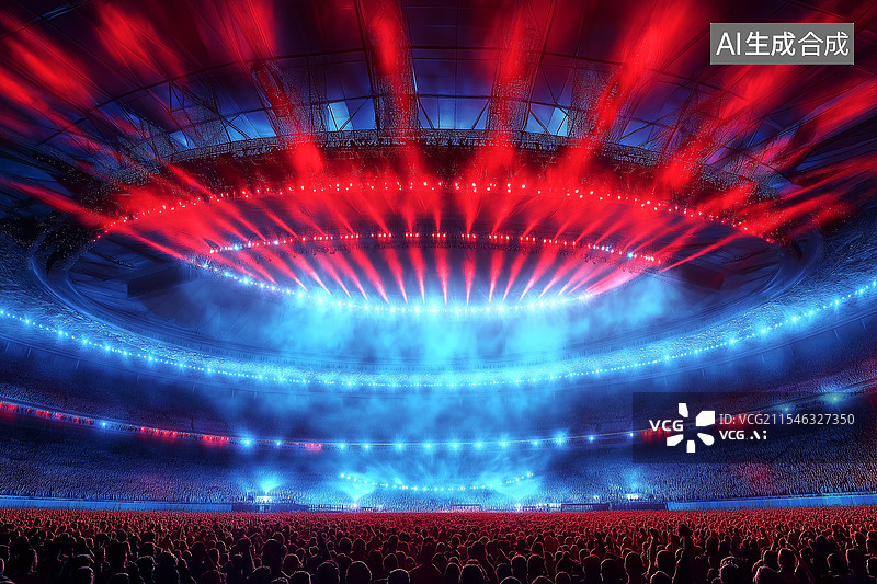 【AI数字艺术】音乐会现场图片素材