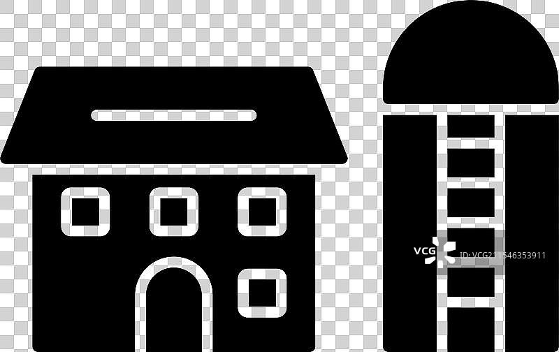 筒仓图标设计图片素材