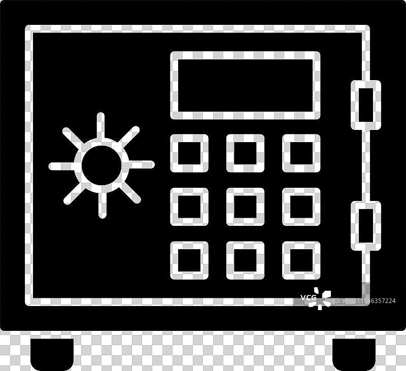 安全箱图标设计图片素材