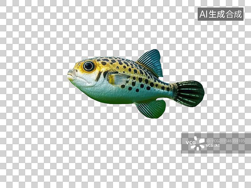 【AI数字艺术】河豚图片素材