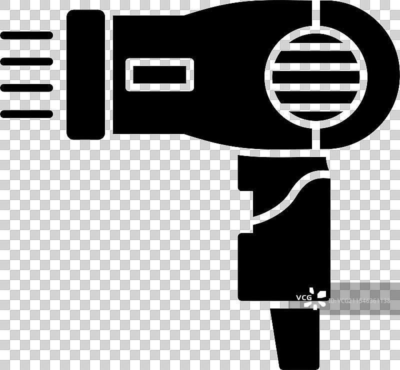 吹风机图标设计图片素材