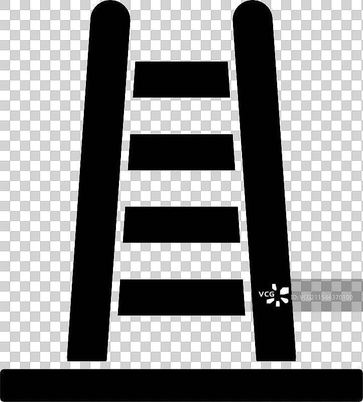 阶梯梯子图标设计图片素材