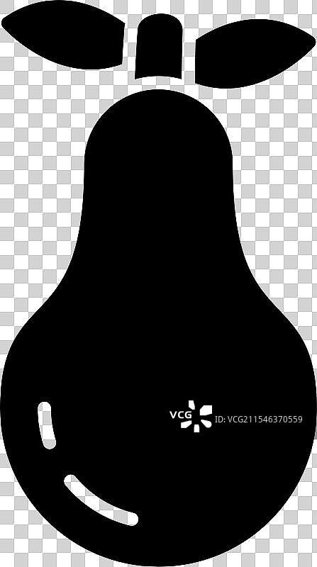 梨形图标设计图片素材