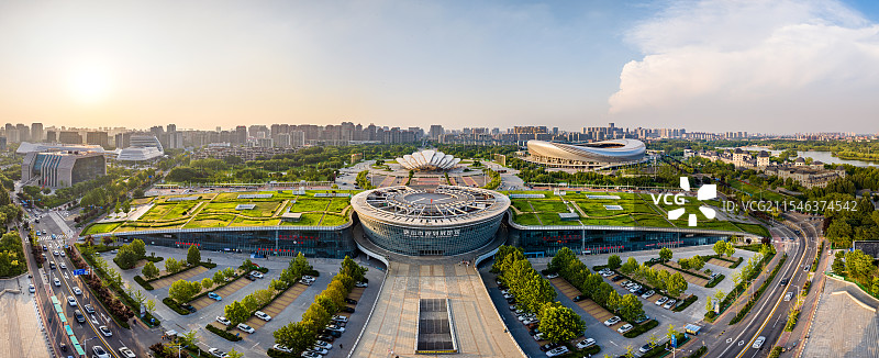 河北唐山市规划展览馆路南区南湖旅游景区图片素材
