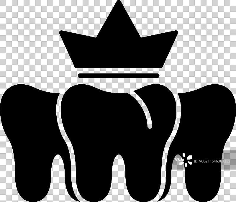 牙冠图标设计图片素材