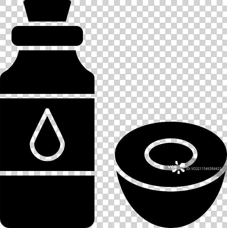 椰子油图标设计图片素材