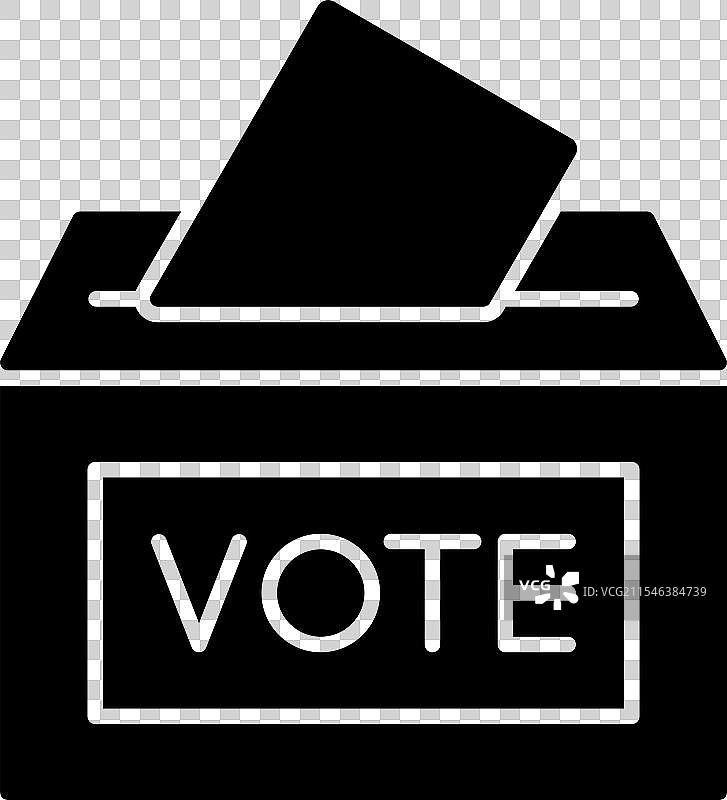 投票站图标设计图片素材