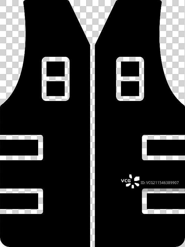 防弹背心图标设计图片素材