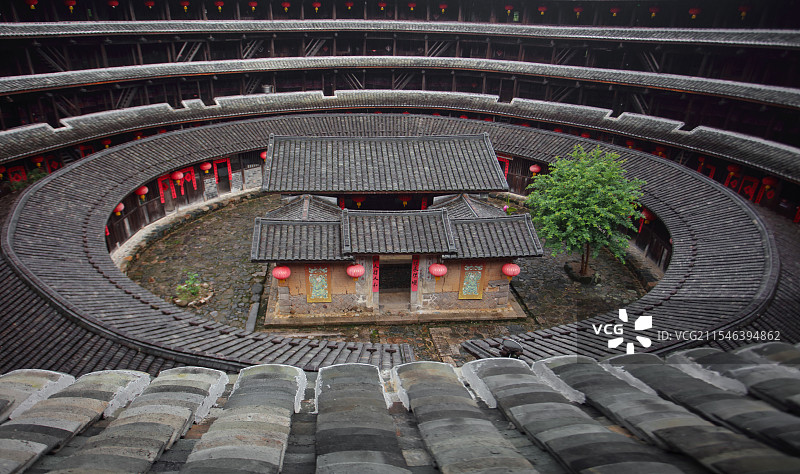 初溪土楼图片素材