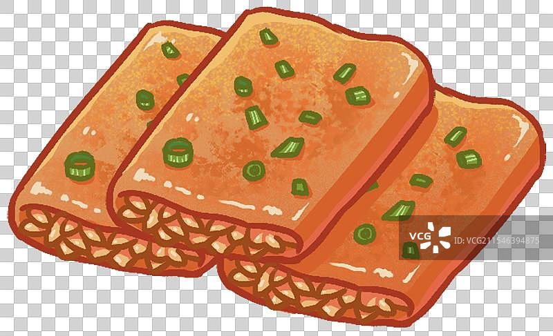 国潮风武汉美食豆皮图片素材