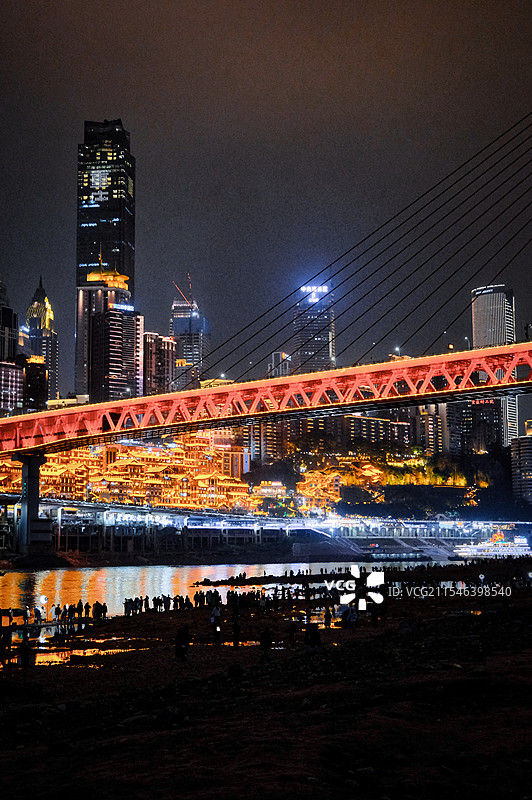 千厮门大桥图片素材