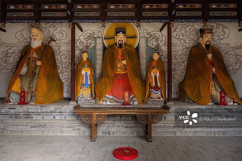 河南省南阳市社旗县赊店古镇火神庙景观图片素材