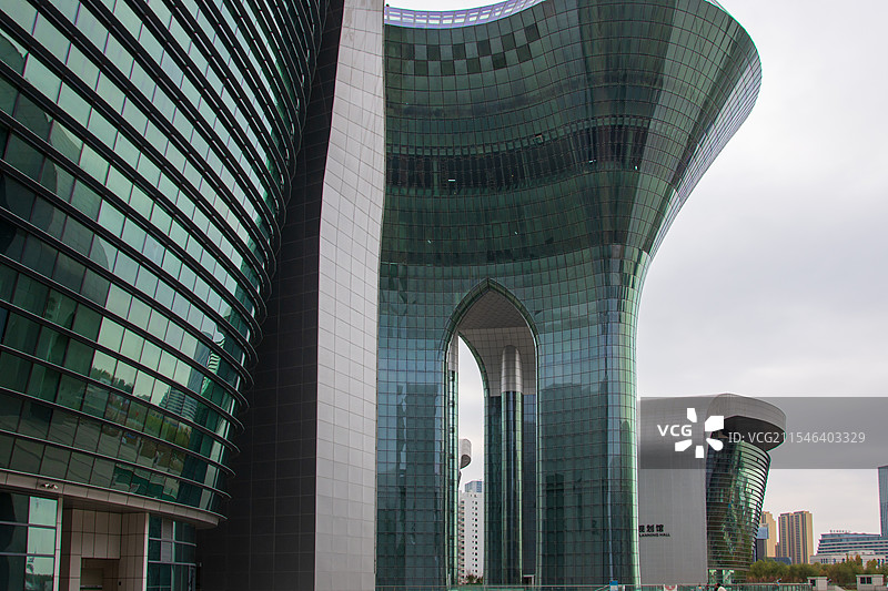 乌鲁木齐新地标：乌鲁木齐文化中心（六馆一心）图片素材