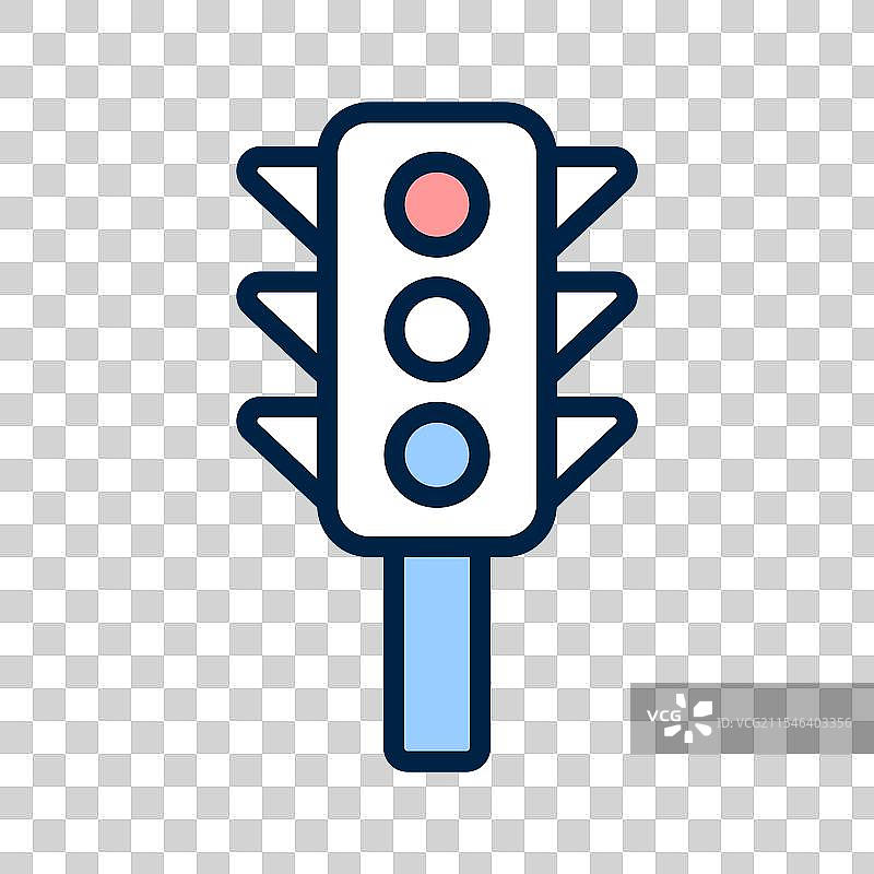 交通信号灯图片素材