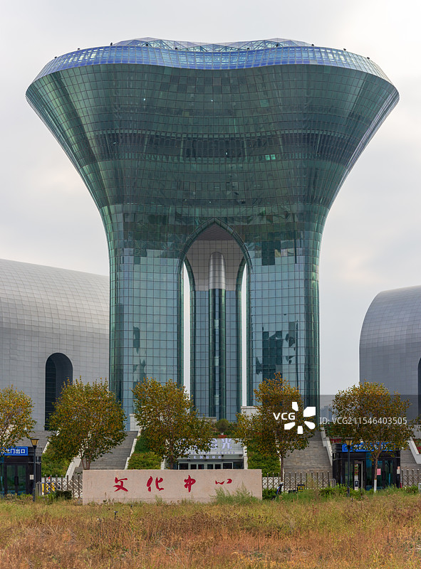 乌鲁木齐新地标：乌鲁木齐文化中心（六馆一心）图片素材