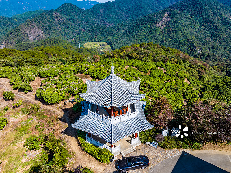 航拍广州从化石门国家森林公园图片素材
