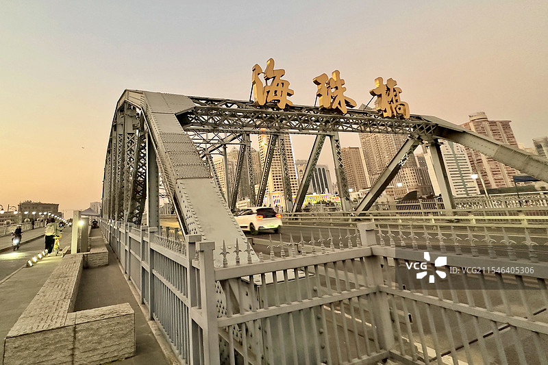 广州海珠桥图片素材