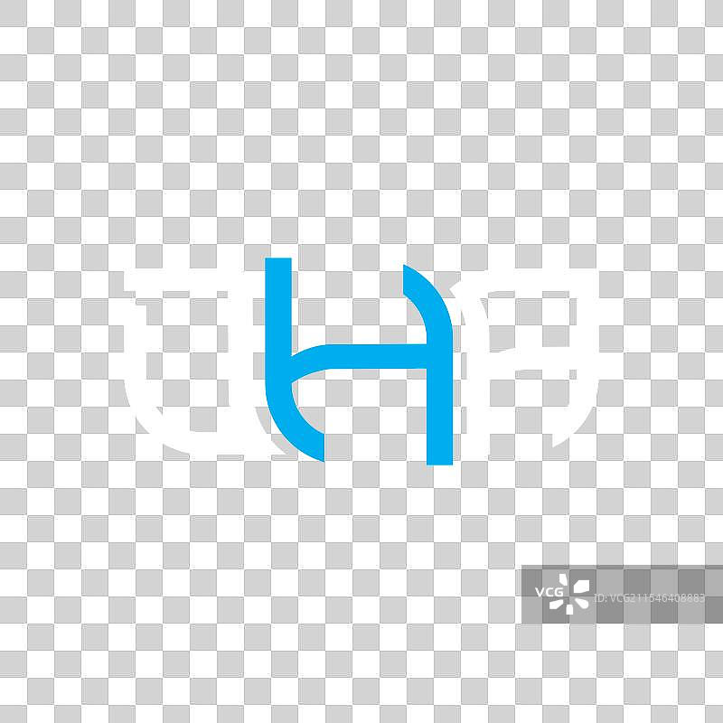 dha标志设计，简单现代的dha标志图片素材