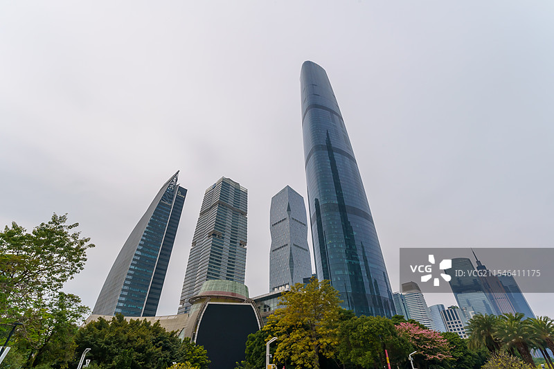 广州城市建筑，景观图片素材