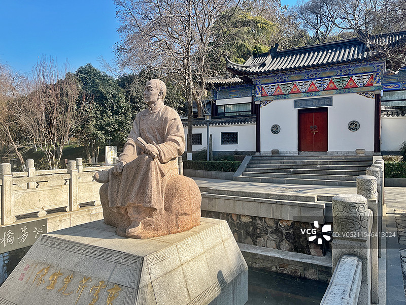 红楼梦作者曹雪芹纪念馆图片素材