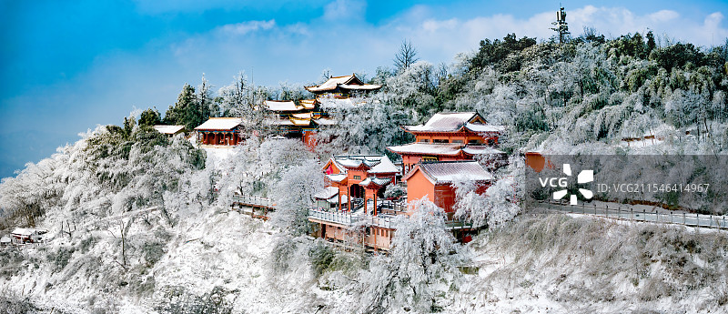 崀山冬韵图片素材