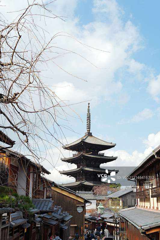 京都八坂塔图片素材