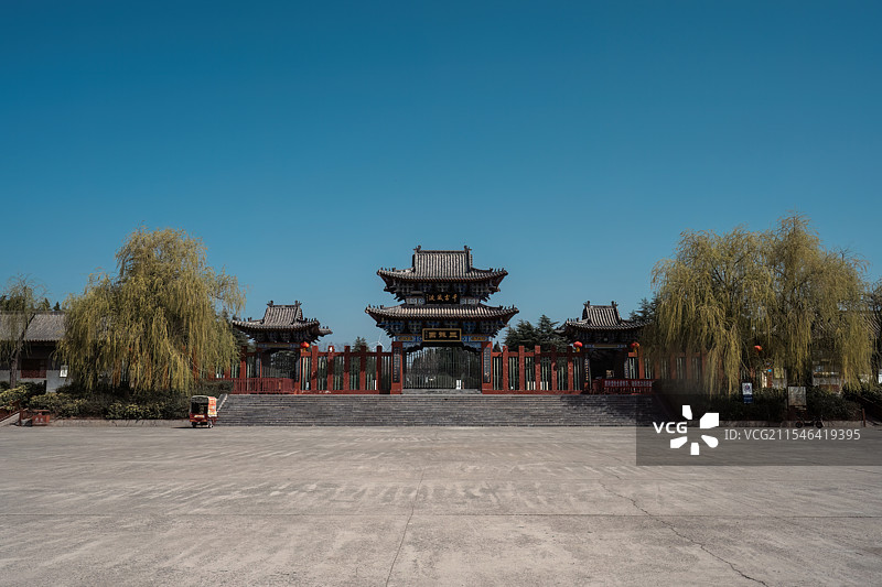 河南省平顶山市郏县小峨眉山下三苏园景观图片素材