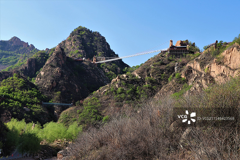 河北省秦皇岛市抚宁区冰糖峪长城风情大峡谷景区图片素材