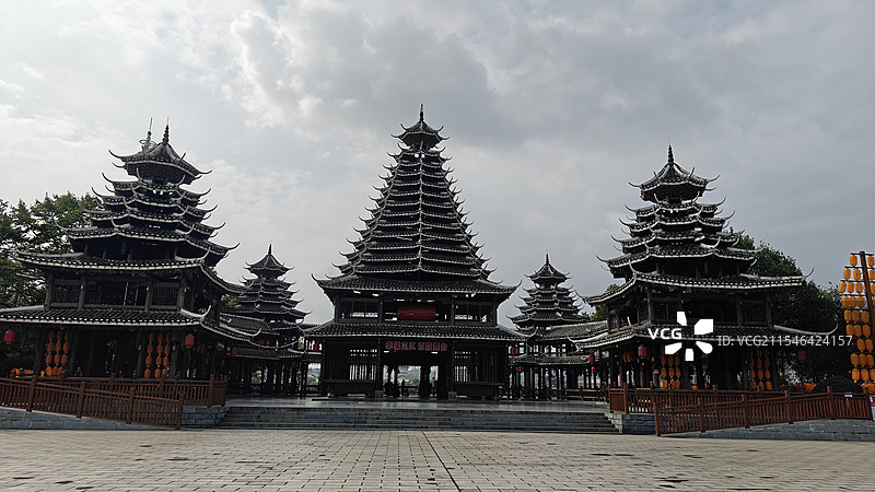 怀化芷江鼓楼图片素材