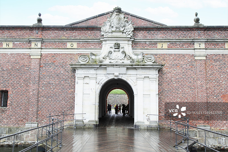 丹麦哥本哈根“哈姆雷特”城堡图片素材