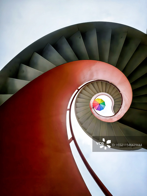 旋转楼梯之美图片素材