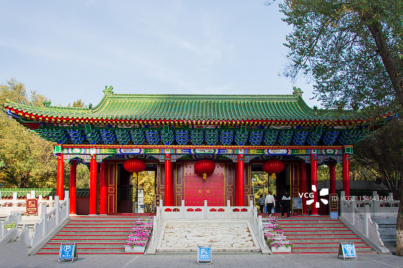 乌鲁木齐人民公园北门图片素材