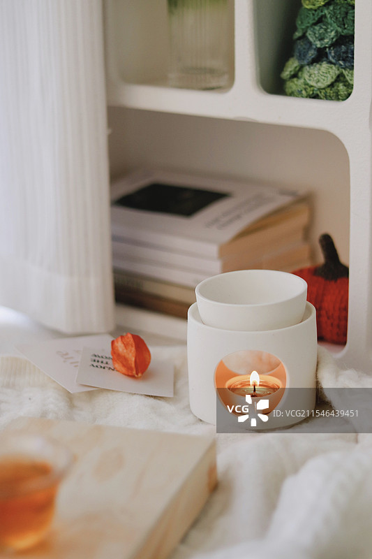 午后香薰图片素材