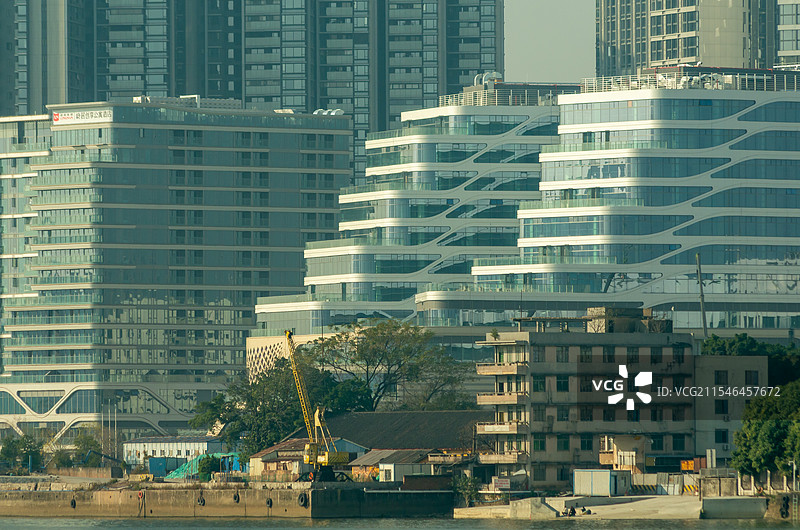 广州城市建筑，景观图片素材