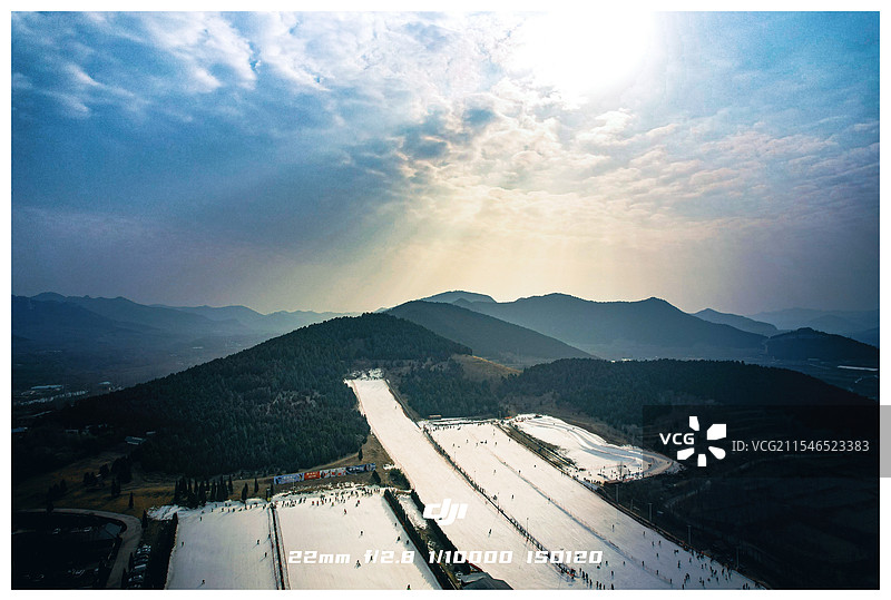 滑雪场图片素材