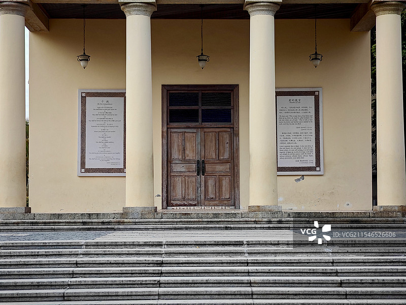 鼓浪屿协和礼拜堂图片素材