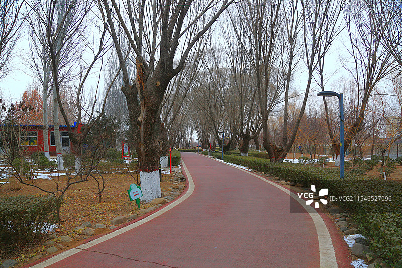 雄安新区雄县清晨正月初三美景抓拍图片素材