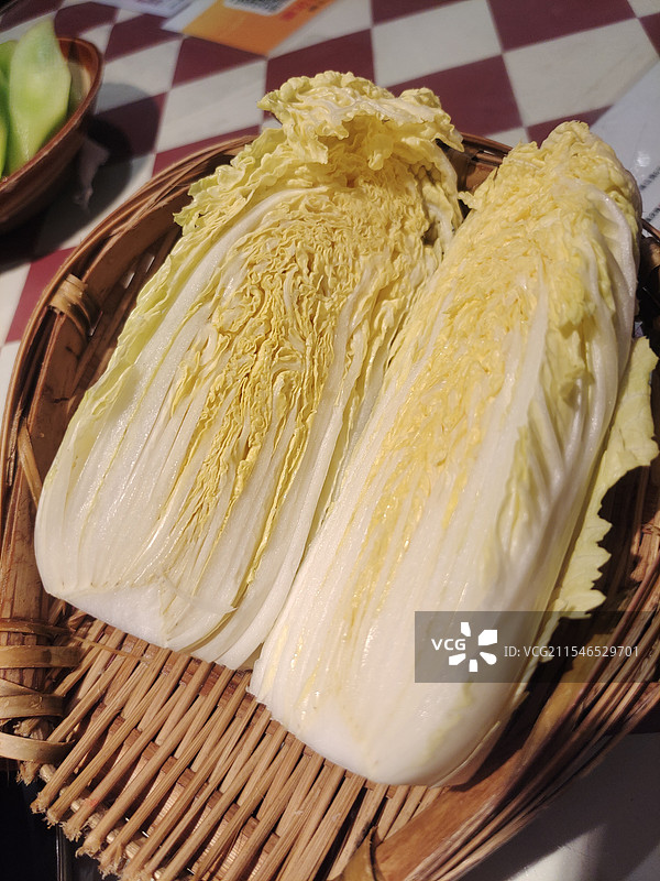 娃娃菜 火锅配菜 蔬菜图片素材