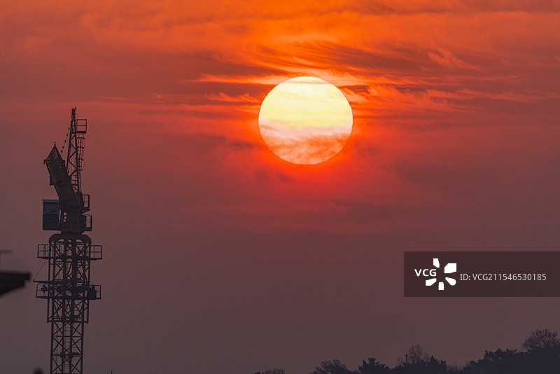 日出东方图片素材